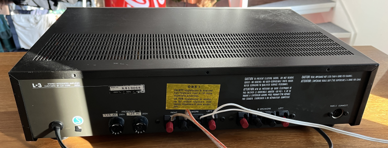 Luxman L-3 Luxman L-3 - Bild 3 av 4
