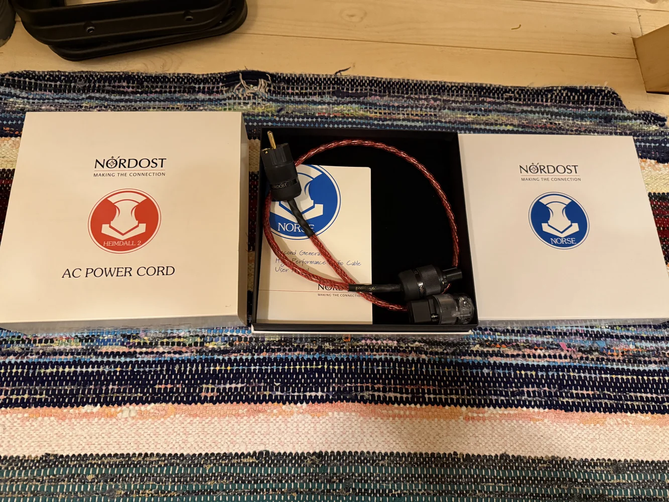 Nordost Heimdall 2 str&ouml;mkabel 1m - Bild 3 av 3