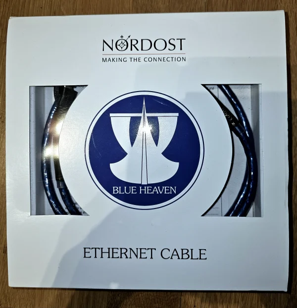Nordost Blue Heaven ethernet kabel 1 meter Nordost Blue Heaven ethernet kabel 1 meter - Bild 2 av 2