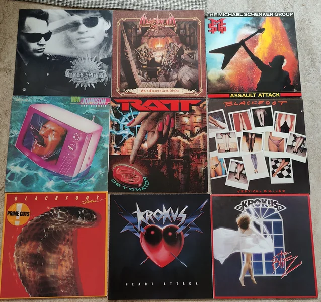 Hårdrock Vinylskivor Hårdrock Vinylskivor - Bild 7 av 8