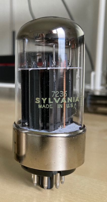 Sylvania 7236 - supervariant av 6AS7G f&ouml;r Xduoo, Bottlehead, Darkvoice, Woo Audio, Little Dot m fl - Bild 1 av 4