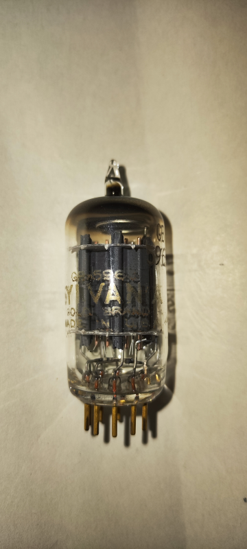 Sylvania Goldbranded 5963/ECC82 NOS - Bild 3 av 5