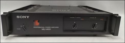 Sony MU-A151 slutsteg