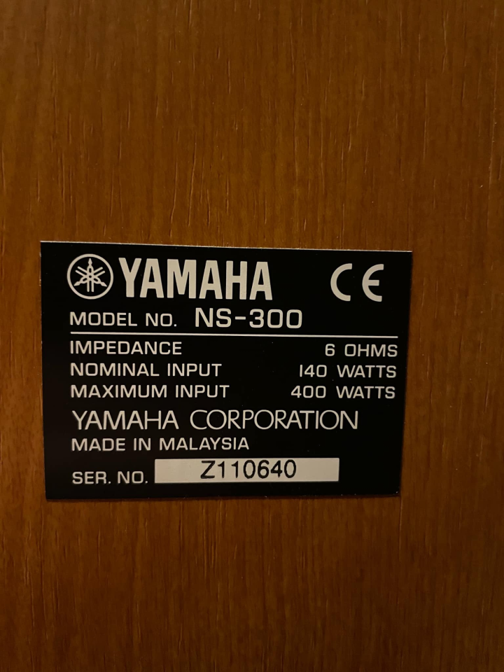 Komplett 5.1 Yamaha system