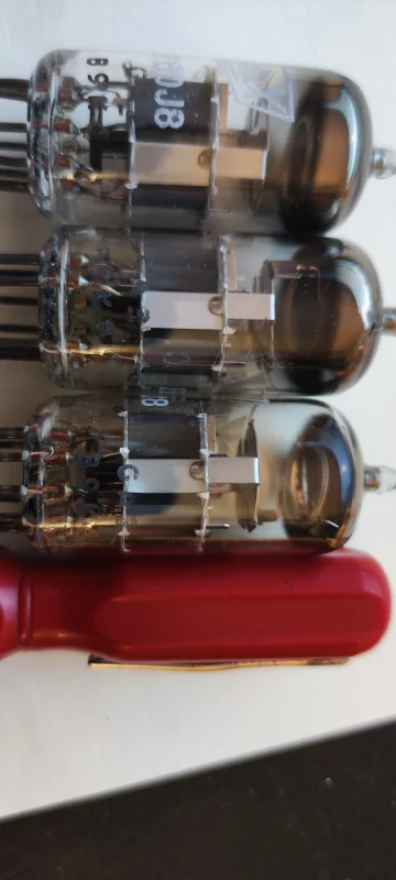 3 st Mullard/Zaerux ECC88/6DJ8 NOS! - Bild 3 av 3