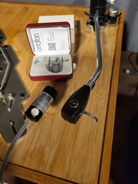 Ortofon SPU classic GM mk 2 + STM72 stepup - Bild 1 av 2