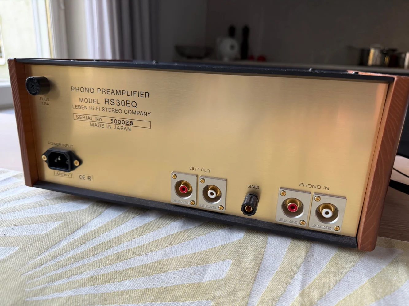Leben RS 30EQ RIIA-steg Phono Amplifier - Bild 3 av 4