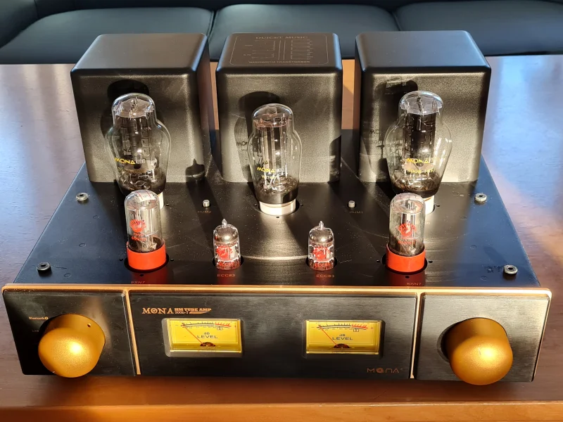 MONA 300B-7 klass A single-ended integrerad r&ouml;rf&ouml;rst&auml;rkare - Bild 1 av 3