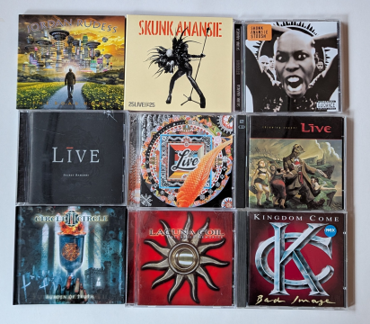 Div rock / prog rock CD 30:- st