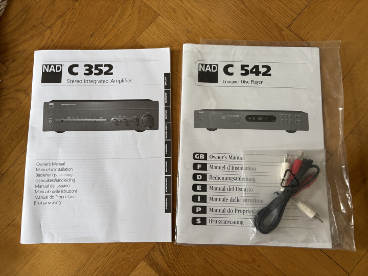 NAD C352 (och C425 och C542)