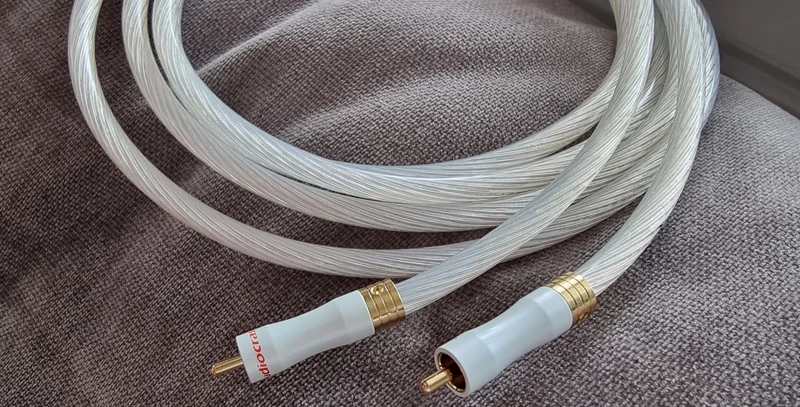 Audiocrast Silver RCA. - Bild 2 av 3
