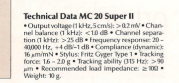 Ortofon mc 20 super mk2 
