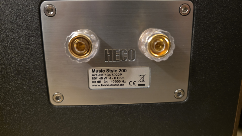 Heco MusicStyle 200 stativhögtalare Heco MusicStyle 200 stativhögtalare - Bild 4 av 4