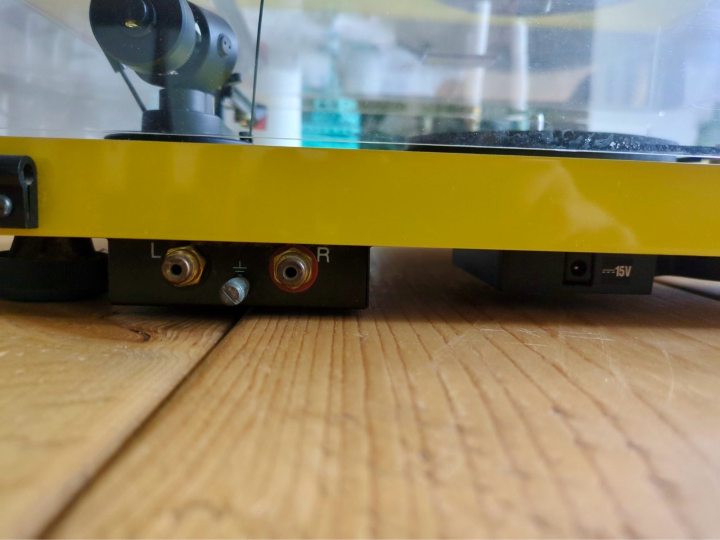 Pro-Ject Debut Carbon Turntable with Eve Audio Speakers and NAD Phono Preamp