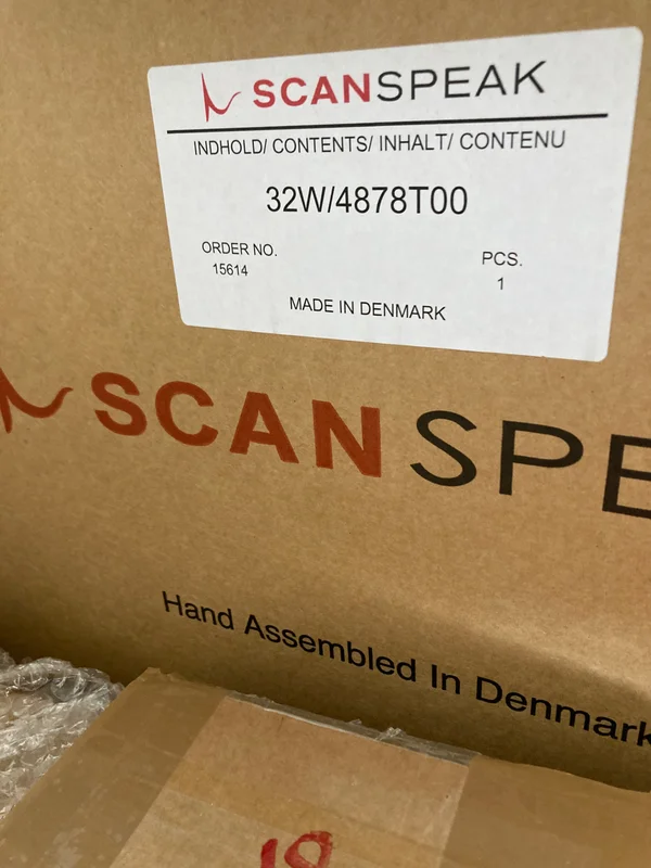Scan Speak 32W/4878T00 Sub bas element Scan Speak 32W/4878T00 Sub bas element - Bild 1 av 3