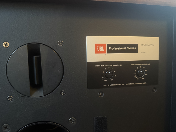 JBL 4355 STUDIO MONITOR 
