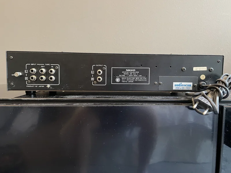 Nikko Graphic Equalizer EQ-1 - Bild 2 av 2