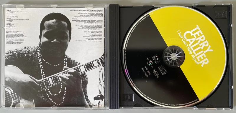 Terry Callier - ”I Just Can't Help Myself” (CD) Terry Callier - ”I Just Can't Help Myself” (CD) - Bild 2 av 3