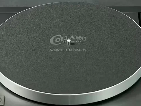 Collaro Mat Black Mat till Linn Lp 12 beg i mint cond.