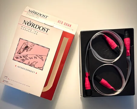 Nordost Red Dawn XLR-kablar (1 meter) i orginalbox aldr...