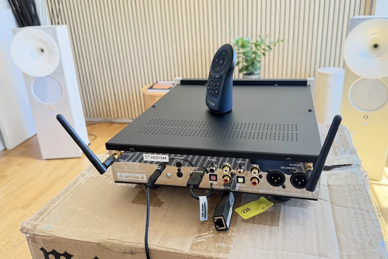 McIntosh MB50 - Begagnad nätverkspelare/DAC McIntosh MB50 - Begagnad nätverkspelare/DAC - Billede 2 af 3