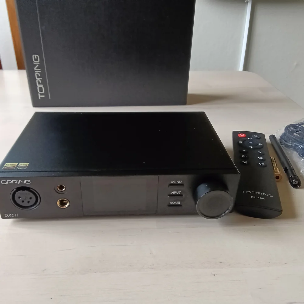 Topping DX5II dac hörlursförstärkare