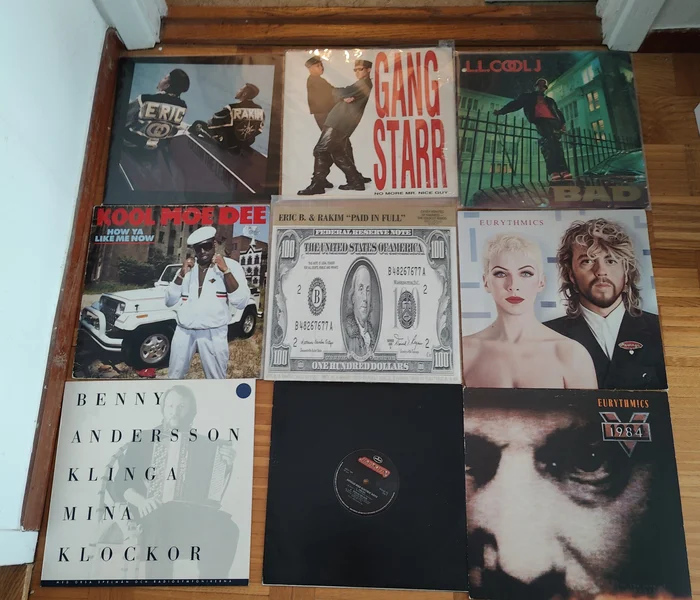 Vinylskivor s&auml;ljes i v&auml;ldigt gott skick - Bild 10 av 37