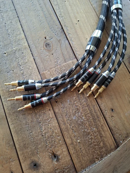 Vincent Premium Line Bi-wire h&ouml;gtalarkablar 1,6 m - Bild 4 av 5