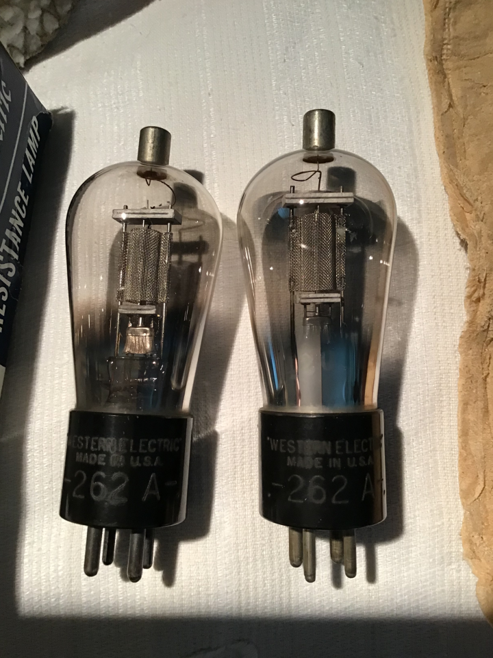 Western Electric 262A NOS rör