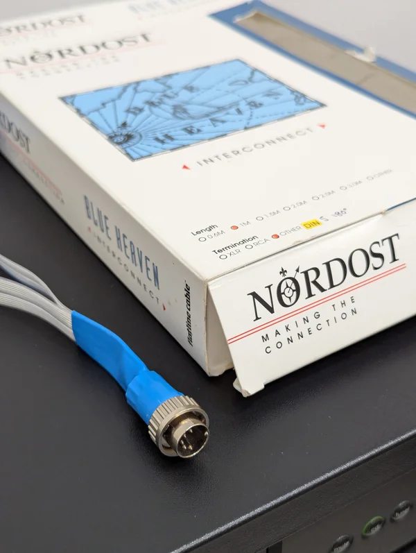 Nordost Blue Heaven interconnect DIN 5 Nordost Blue Heaven interconnect DIN 5 - Bild 6 av 9