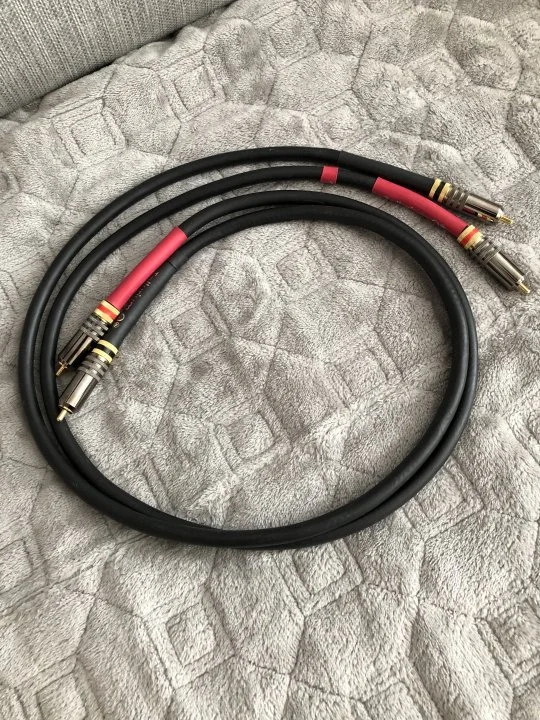 Tellurium Q Black RCA och h&ouml;gtalarkabel 1:a generationen - Bild 3 av 4