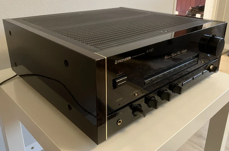 Pioneer A‑91D &ndash; Referensklass, fullst&auml;ndigt recapad och i toppskick - Kuva 3 / 5