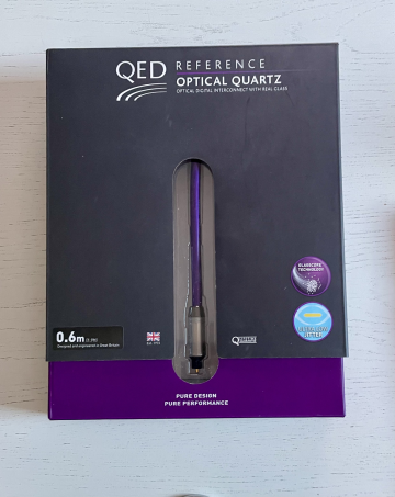 QED Optisk kabel Reference Quartz