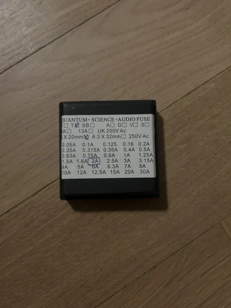 QSA Black Fuse s&auml;kring  - Bild 2 av 3