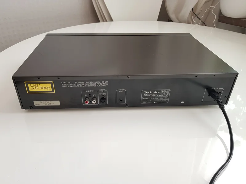 Technics SL-P370 CD-Spelare - Bild 8 av 9