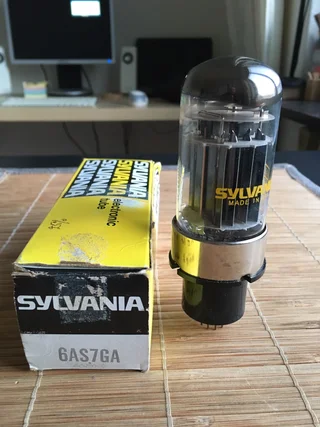 Sylvania 6AS7GA/6080 NOS