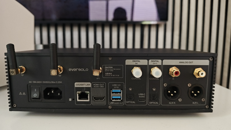 EverSolo DMP-A6 – Nätverksspelare / Streamer /Försteg i nyskick - Bild 4 av 4