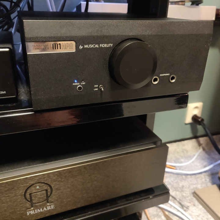 Musical Fidelity M1 HPA+Schiit Sys