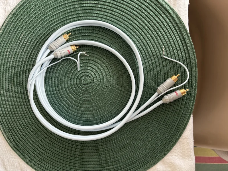 Supra phono 2 rca-sc bl&aring; 1.5 m - Bild 1 av 1