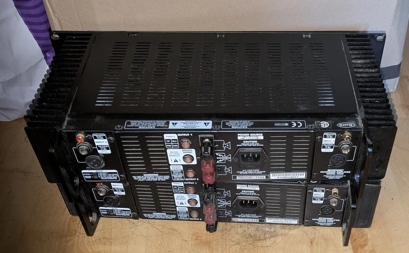 2 st Behringer A500 Bortsk&auml;nkes - Bild 2 av 2