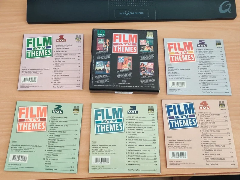Golden Film & TV Themes - 5 CD Box Golden Film & TV Themes - 5 CD Box - Bild 2 av 2