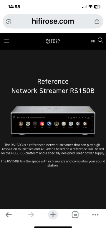 HiFi Rose 150 b - Bild 1 av 1