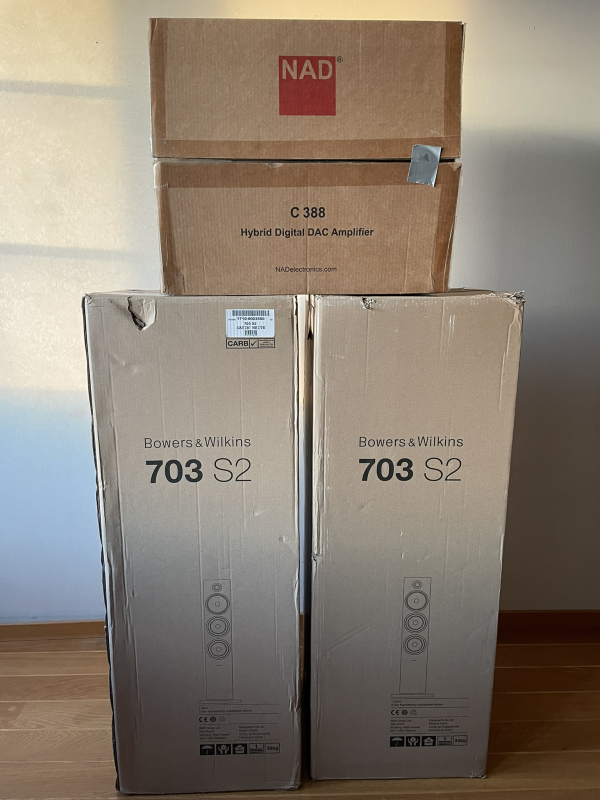 Bowers & Wilkins 703 S2 (vita) - Bild 5 av 5