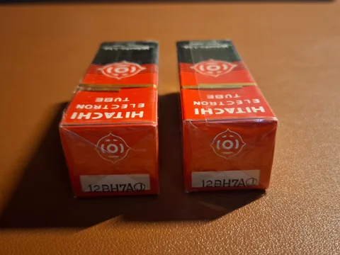 Hitachi 12BH7A NOS/NIB – fabriksförseglat par