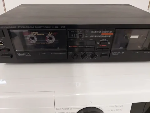 YAMAHA  DUBBELT  KASETTDÄCK  K-222