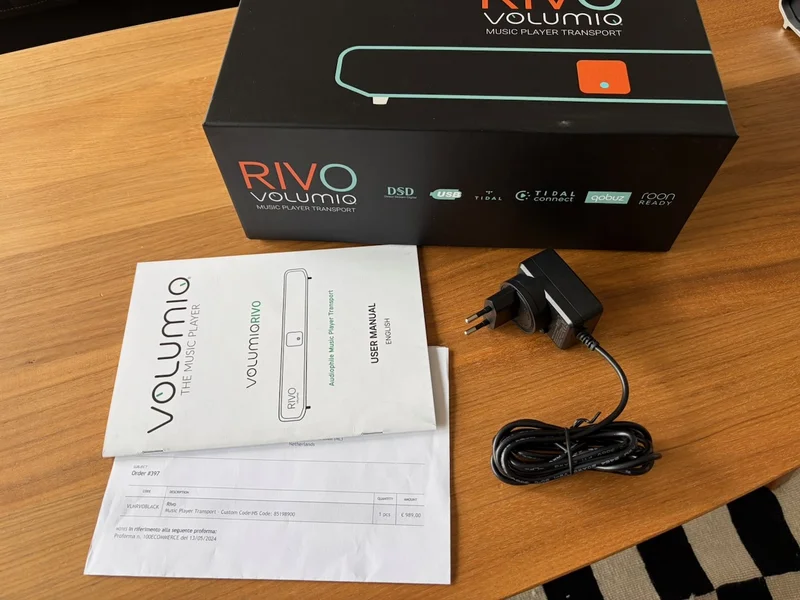 Volumio Rivo Black Edition streaming transport Volumio Rivo Black Edition streaming transport - Bild 3 av 4