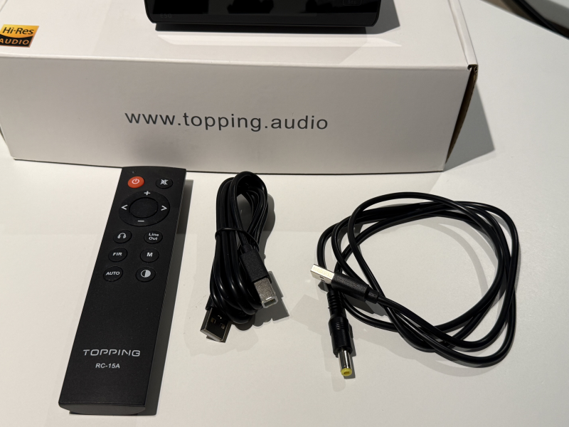 Topping E50 DAC – MQA, Hi-Res, TRS/RCA Topping E50 DAC – MQA, Hi-Res, TRS/RCA - Bild 3 av 3