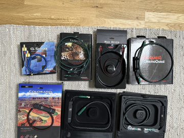 Audioquest Single Cables x 7 (Over SEK 20000 Worth)