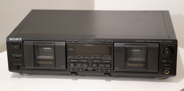 Sony TC-WE835S Double Cassette Deck (1999-01)