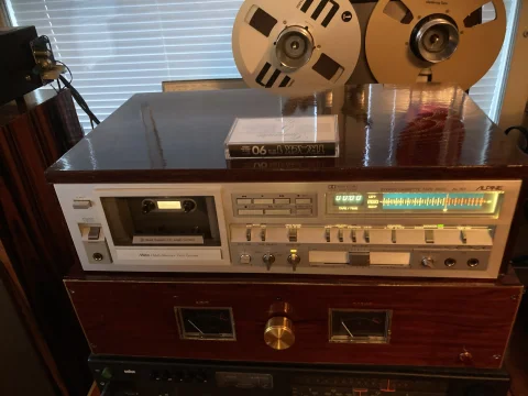 Alpine AL 80 3 tonhuvuds kassettdäck